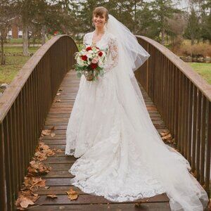 Sottero & Midgley ivory wedding dress